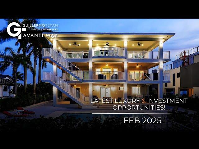  Miami Luxury Real Estate | Virtual Tour, Smart, Sustainable Homes & Waterfront Mansions | Feb 2025