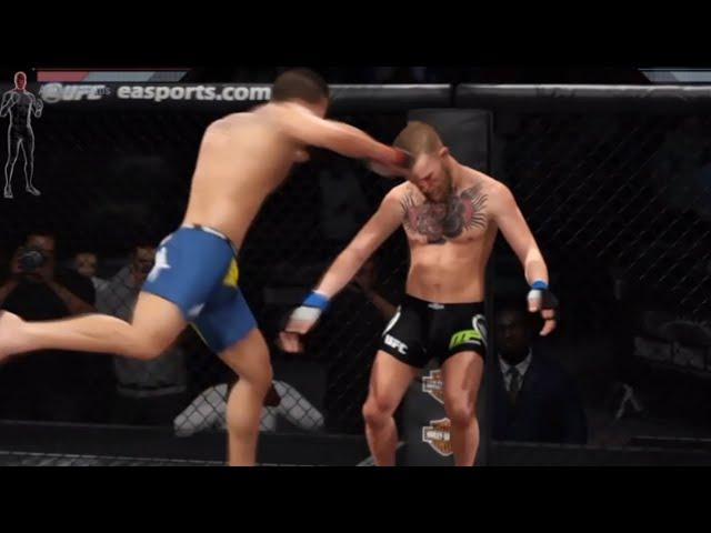 EA UFC 1 knockouts were absolutely ridiculous