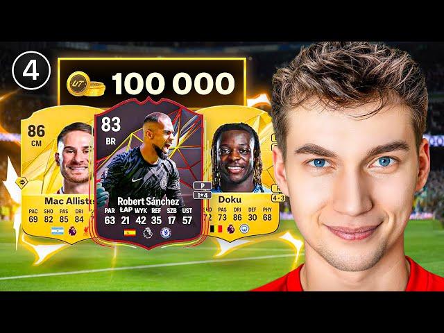 ZROBIŁEM SKŁAD ZA 100.000 COINÓW! | FC 25 ULTIMATE TEAM [#4]