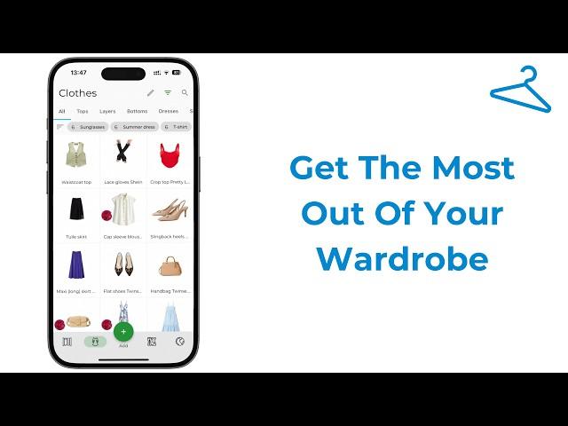 How to start building a digital wardrobe with the GetWardrobe Closet Organizer App