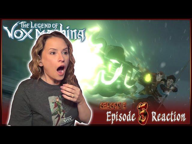 The Legend of Vox Machina 3x5 BLIND Reaction | The Frigid Wastes