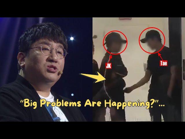 30 Minutes Ago, BANG SI-HYUK Finally Reveals The Problem Between TAEHYUNG & JUNGKOOK! Old Wounds?