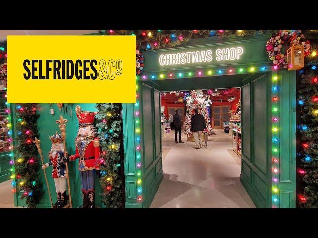 Colourful & Revolving: The Selfridges Christmas 2024 Decorations 