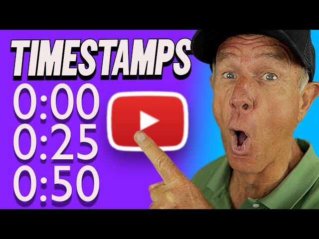 How To Add Timestamp On YouTube 2024-2025
