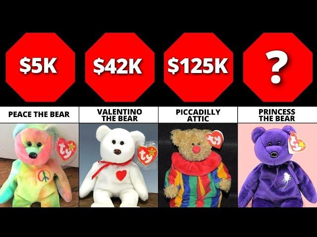 Comparison: Most Expensive Beanie Babies