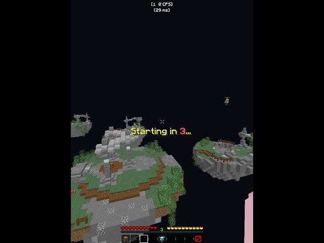 Another day... another 7 days ban on PikaNetwork | Minecraft SkyWars #shorts