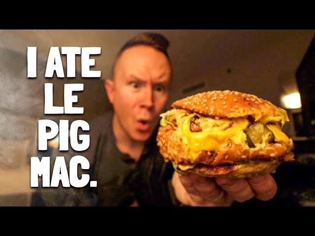 Eating a Big Mac with Pork Patties Instead of Beef Patties