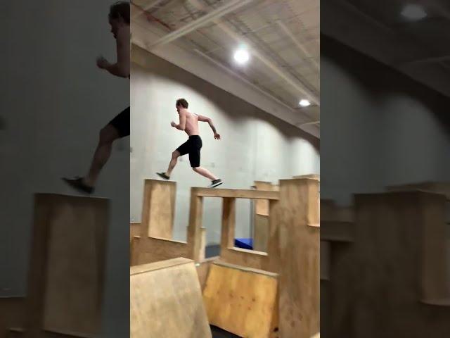  Bear Schneider wins the course at Speed Parkour Jam 3 @ Apex Louisville in Colorado (2020) △