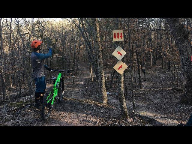 Winter: Lars Sternberg and Tyler Horton Mountain Biking in Northwest Arkansas