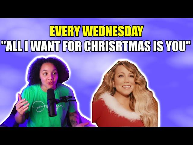 Every Wednesday Episode 40 Jocelyn Watches "All I Want For Christmas Is You" For the First Time Ever