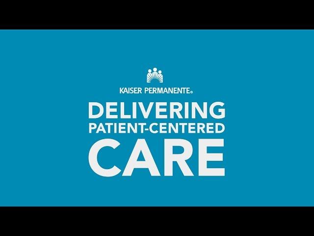 Delivering Patient Centered Care