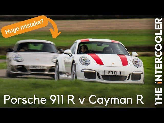 Porsche royalty! Is the 911 R really worth TEN TIMES more than the Cayman R?