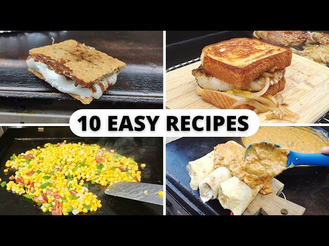 Tasty & Easy Griddle Meals