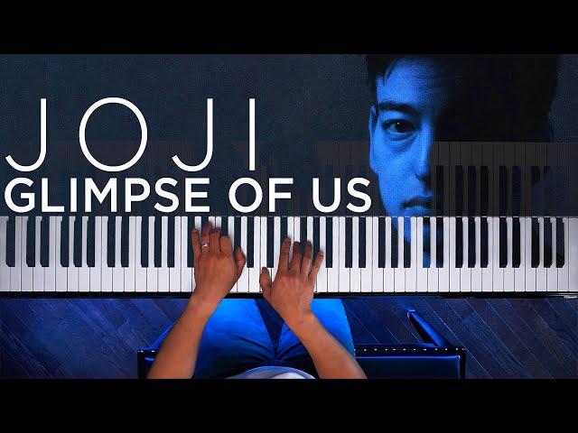 Joji - Glimpse Of Us | The Theorist Piano Cover