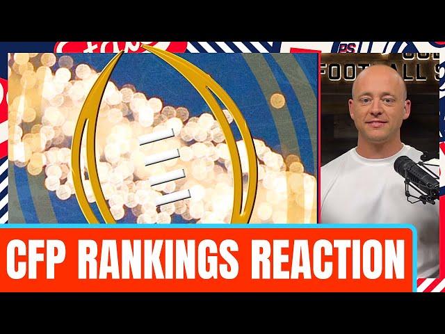 College Football Playoff Rankings - Josh Pate REACTION