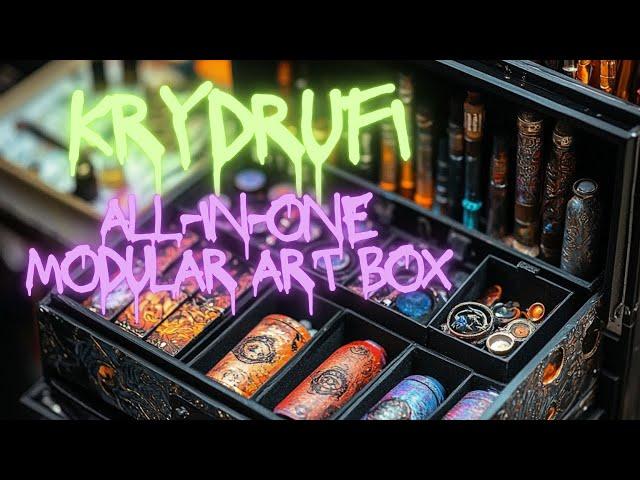 KRYDRUFI All-In-One Modular Art Box