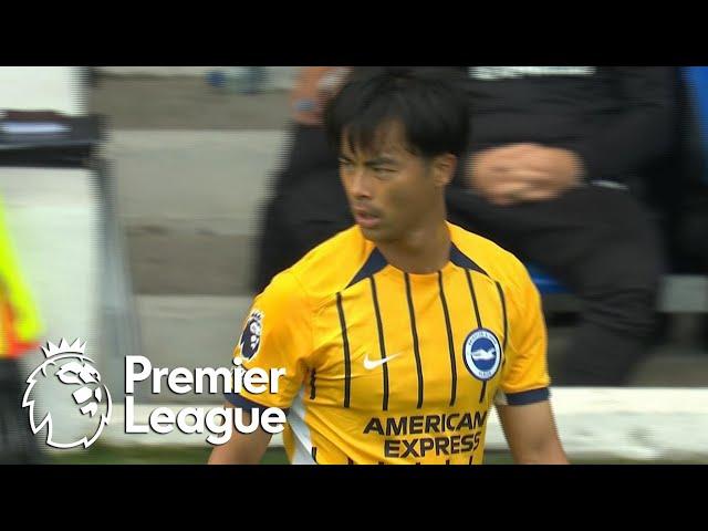 Kaoru Mitoma fires Brighton 1-0 in front of Everton | Premier League | NBC Sports