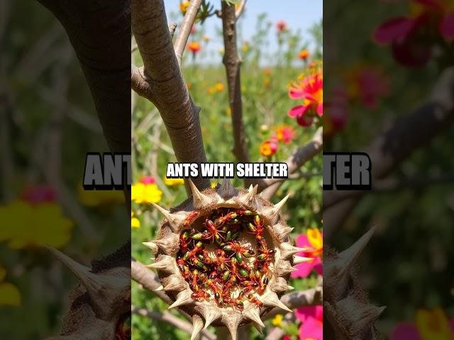 The Mind-Blowing Symbiotic Alliance of Ants and Trees
