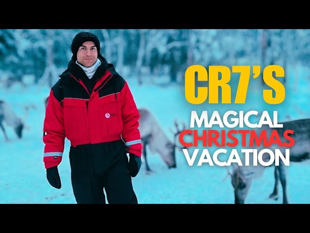 Cristiano Ronaldo’s Magical Christmas Vacation to Lapland with His Family!