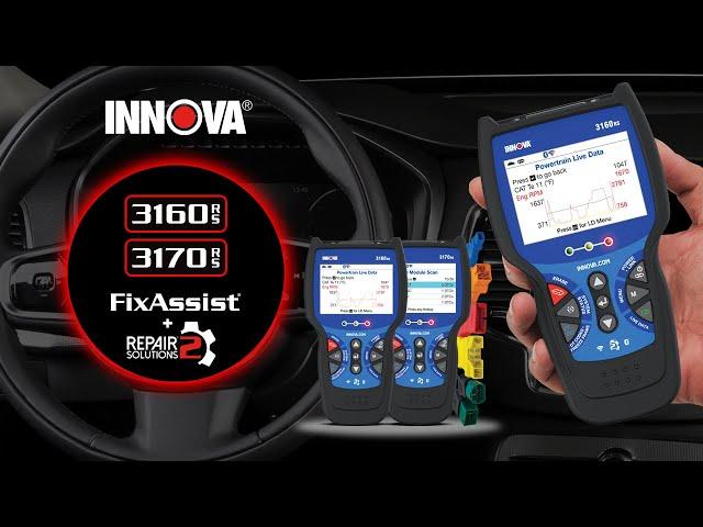 Innova FixAssist 3160RS / 3170RS OBD2 Diagnostic Scan Tools