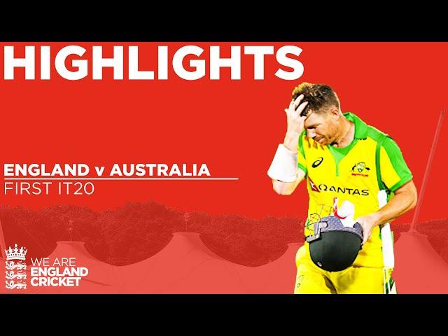 England v Australia - Highlights | Great Drama After Stunning Comeback! | 1st Vitality IT20 2020