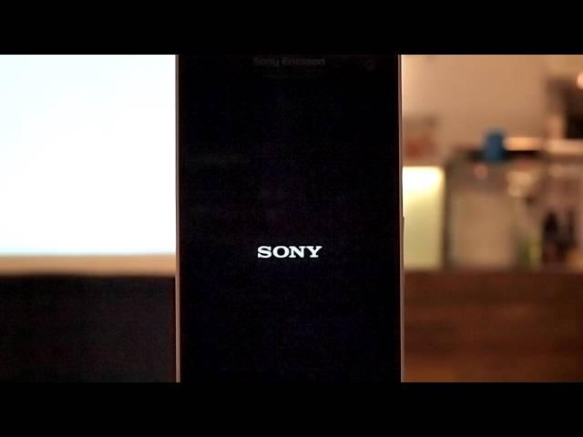 XPERIA S Booting Speed (prototype @ Taiwan Taipei)