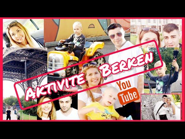 AKTIVITE BERKENYENI YOUTUBE KANAL FRAGMANI  #BELÇIKA VLOGU AILEMIZIN KANALI #shortvideo