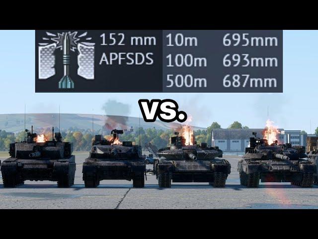 Best APFSDS vs. Top Tier