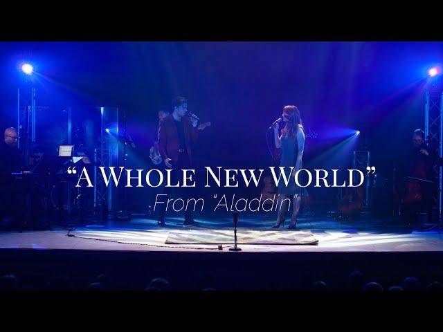 "A Whole New World" (live) from Aladdin ft. Nancy Ingles & Tom Butwin #BrushesWithBroadway