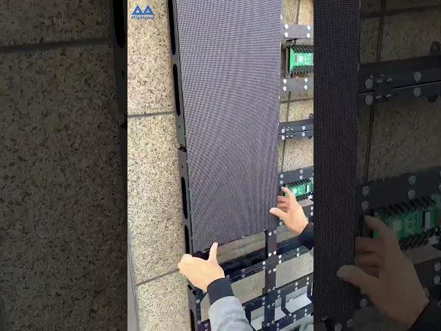 easy to learn #leddisplay #ledscreen#ledmodule #leddisplayinstallation #led #mountings #ledwall