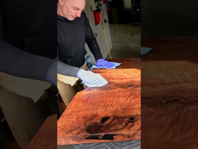 Live edge finishing