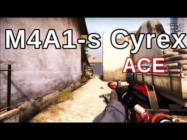 CSGO: M4A1-S Cyrex ACE on Inferno (CT side)