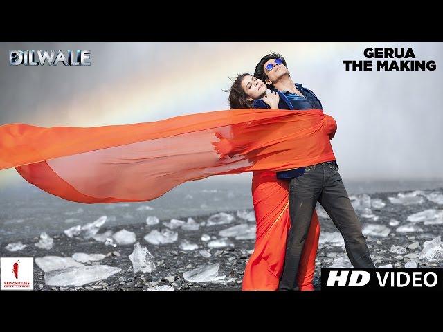 Making of Gerua | Kajol, Shah Rukh Khan | Dilwale | A Rohit Shetty Film