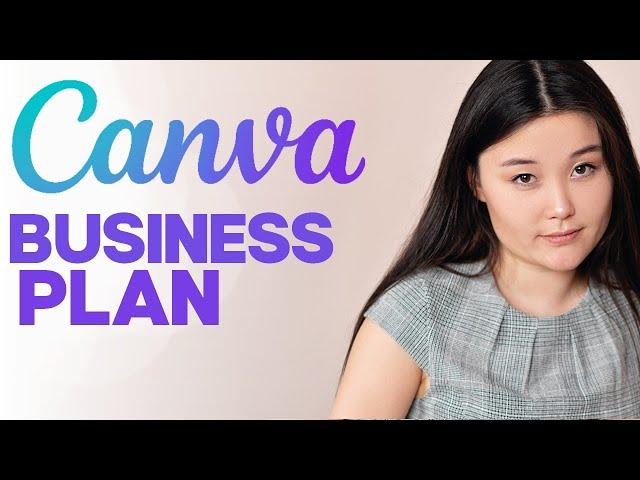 How to Create a Professional Business Plan on Canva 2024