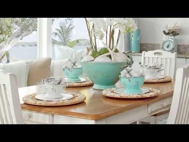 How To Create a Beachy Breakfast Nook | Seaside Design | Coastal Living