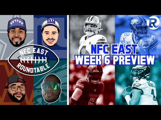 NFC East Roundtable | NFL Week 6 Preview