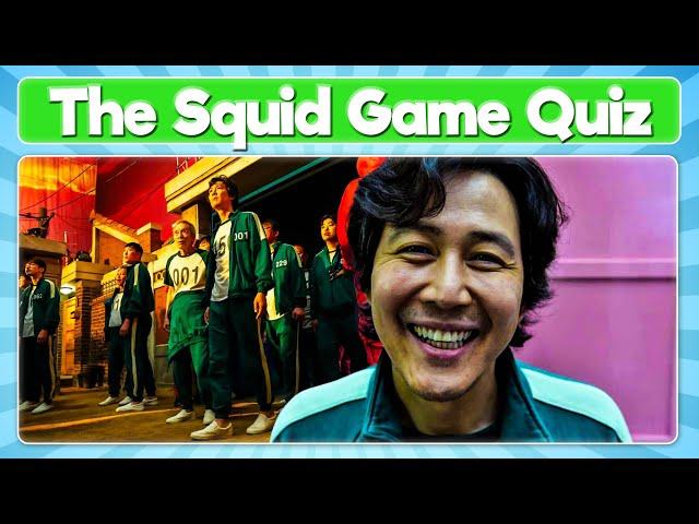 Squid Game Quiz | How Much Do You Know About Squid Game?