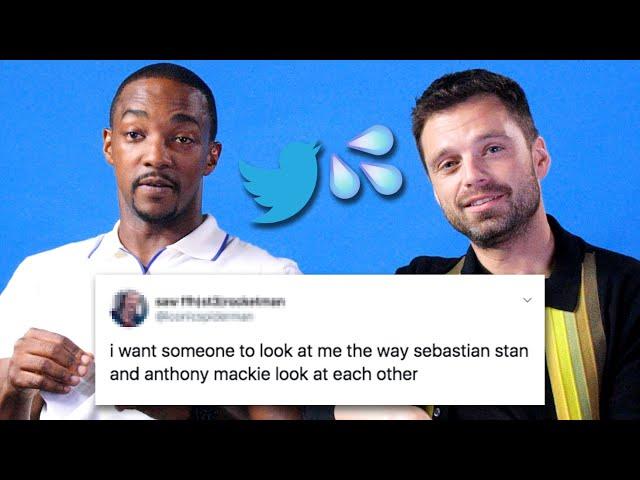 Sebastian Stan And Anthony Mackie Read Thirst Tweets