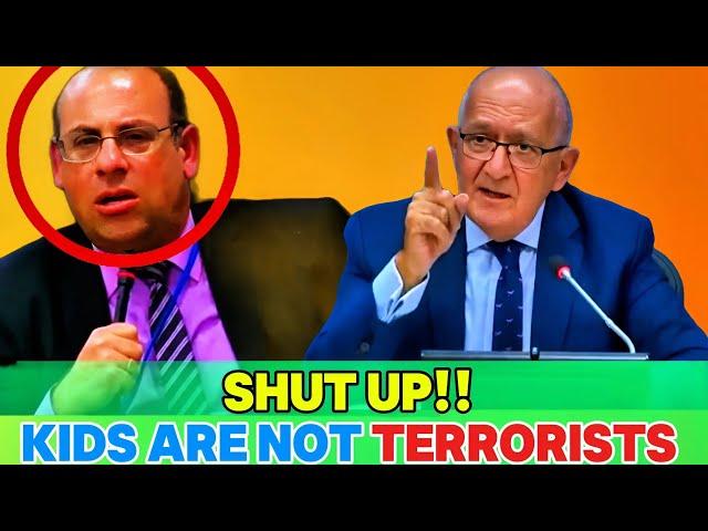 MUST SEE ,Israeli Journalist met his nightmare as Australian UN ambassador shuts him down