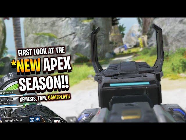 first look at the *NEW Apex season (Nemesis, TDM, Gameplay!) - Apex Legends