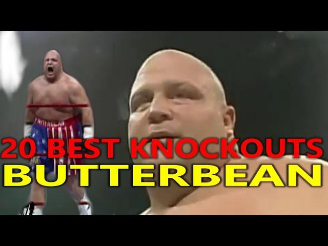 20 BEST KNOCKOUTS of BUTTERBEAN in BOXING (The King of 4 Rounds)