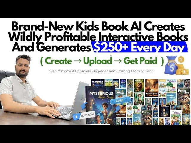 Full Kids Book AI Review + Demo + Upgrades (OTOs) + Bonuses | KidsBook AI Review | KidsBookAI Review