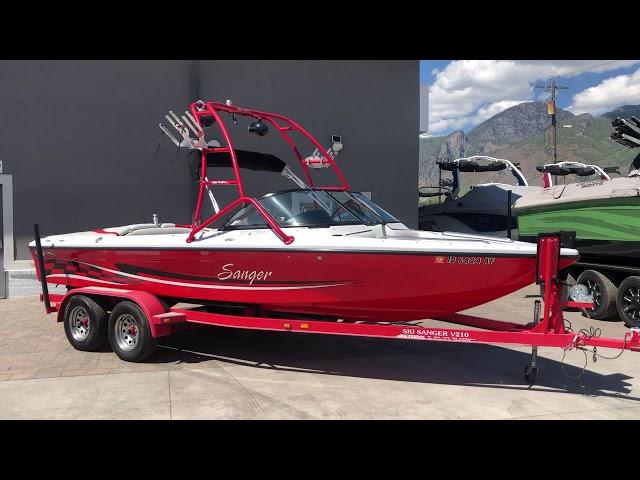 2003 Sanger V210 Wakeboard and Wakesurf Boat for Sale