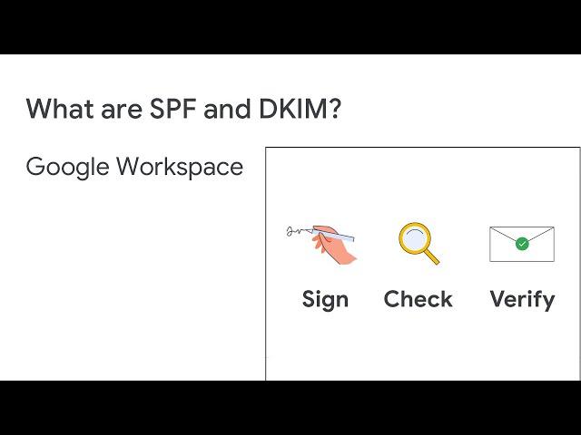 What are SPF and DKIM?