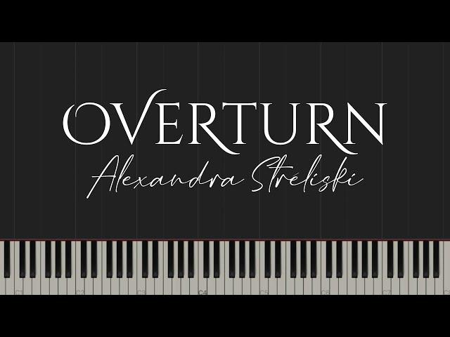 Overturn - Alexandra Stréliski (Piano Tutorial)