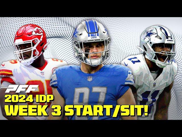 2024 NFL Week 3: IDP Start or Sit | PFF Fantasy Podcast