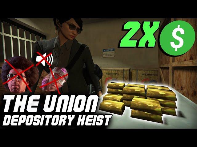 $2X On The Union Depository Heist This Week!, No KDJ Or Sessanta Talking Gameplay | GTA 5 Online