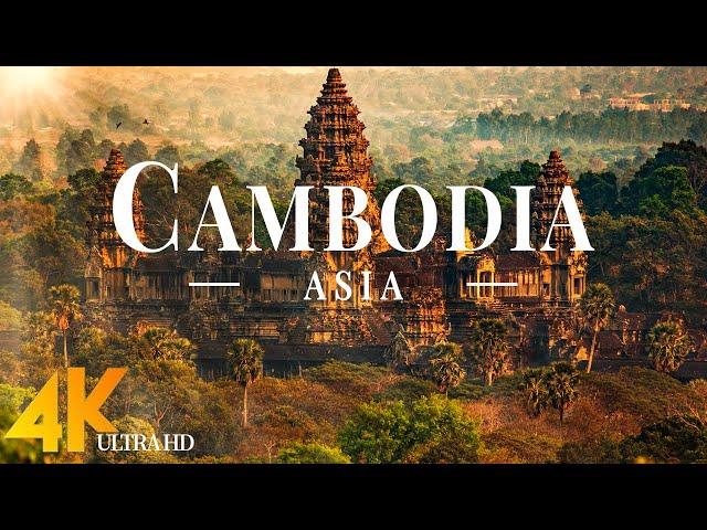 Cambodia 4K Ultra HD • Land of spectacular ruins | Relaxation Film With Calming Music - 4k Videos