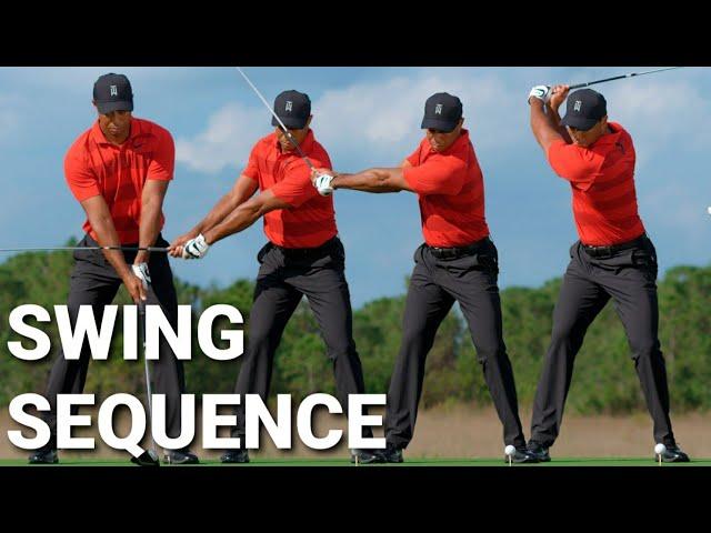 Tiger Woods Driver Swing Sequence - Slow Motion