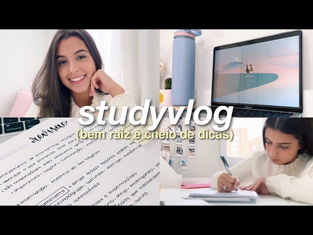 STUDY VLOG | Precisava me preparar pras provas  [ ta bem raíz e cheio de dicas, assiste, sério ]